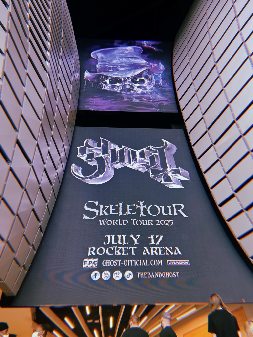 Rock on the Wire: Ghost’s “Skeletour” – Night 1 (Cleveland, OH)