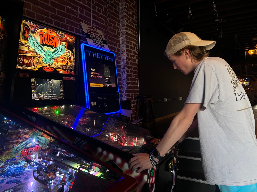 Rock on the Wire: The Found Rush Pinball Machine